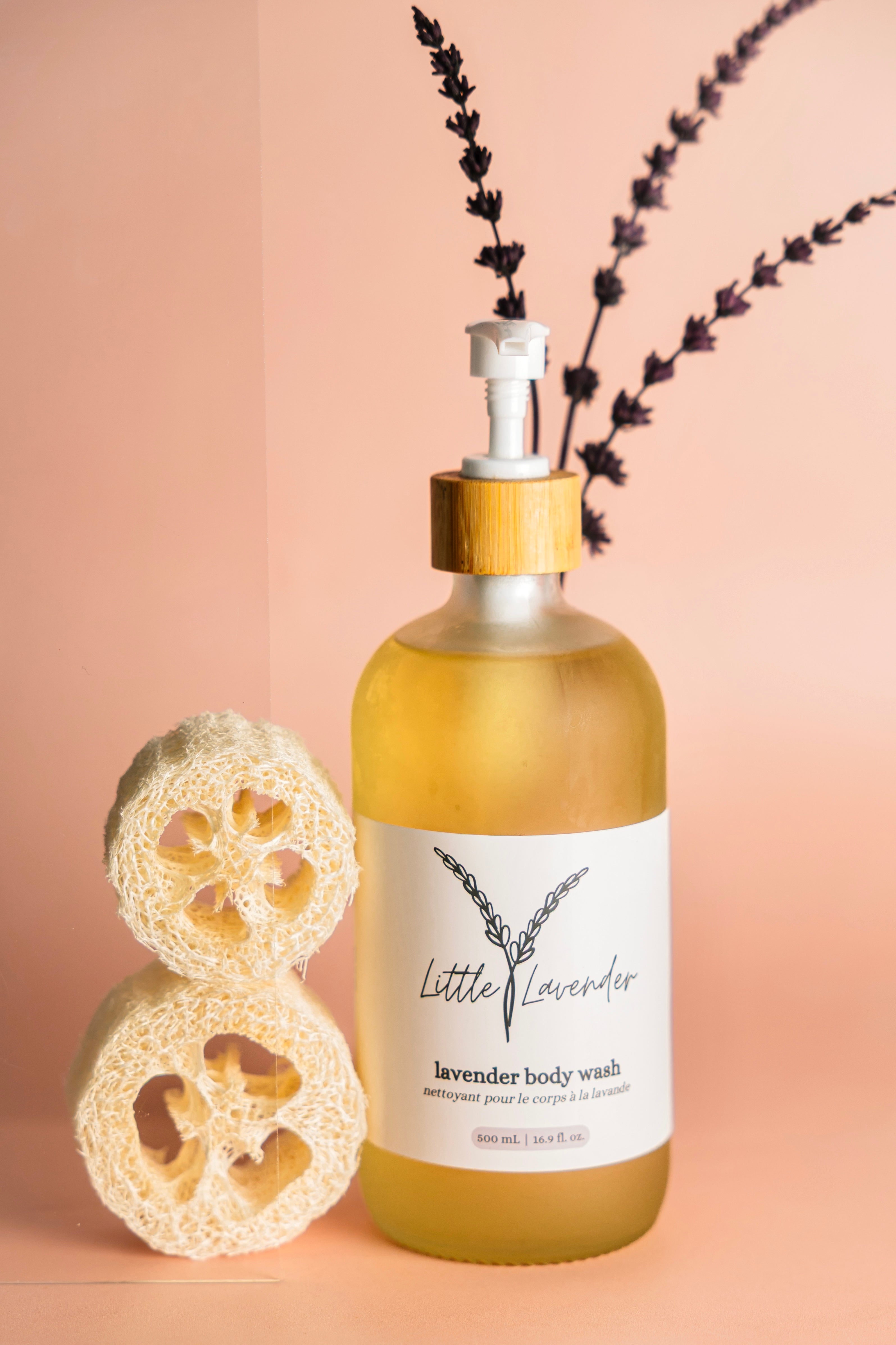 Natural Loofah Round